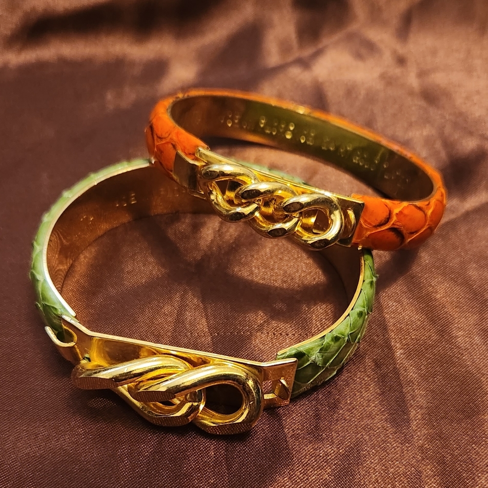 Vita 24K Gold Plated Bracelets Lot